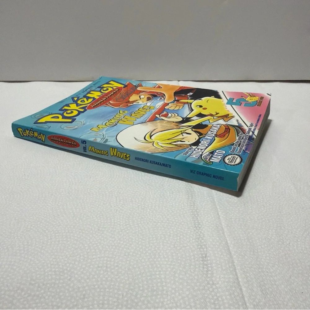 Pokemon Adventures Yellow Caballero Vol 5 Manga 🪄 Making Waves English 2002